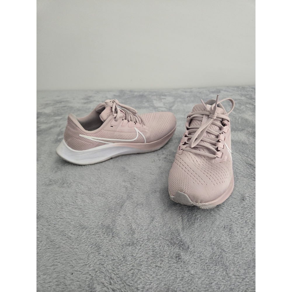 Nike Air Zoom Pegasus 38 Womens Size 9.5 Running Shoes Dusty Pink CW7358-601